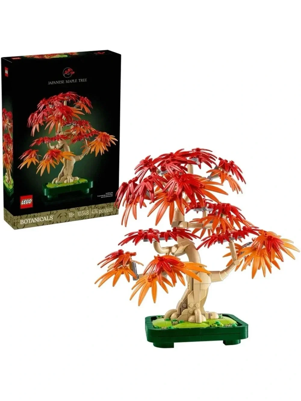 LEGO® Botanicals Japanese Maple Tree Building Set 10348 BNIB Bonsai Nature LAST